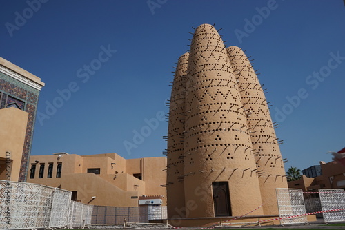 Pigeon Towers at Katara Cultural Village, Doha, Qatar photo