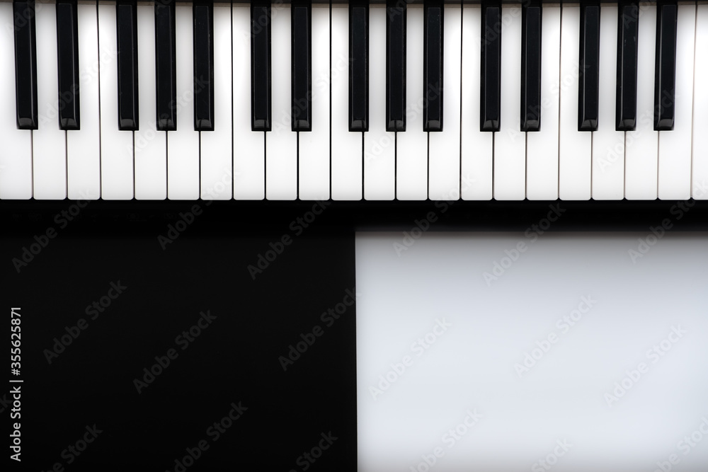 Fototapeta premium Musical instrument stands on the table.