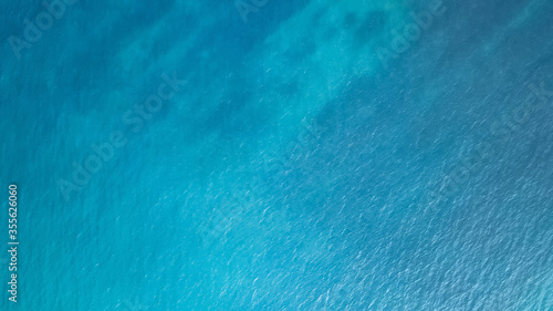 фотографія Blue sea surface from above