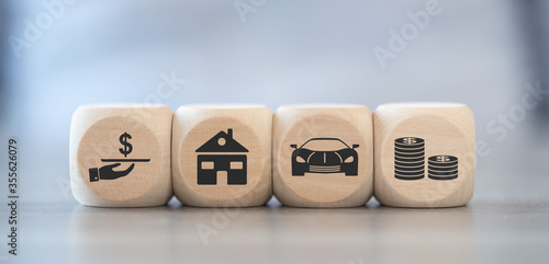 Fotografie Concept of loan