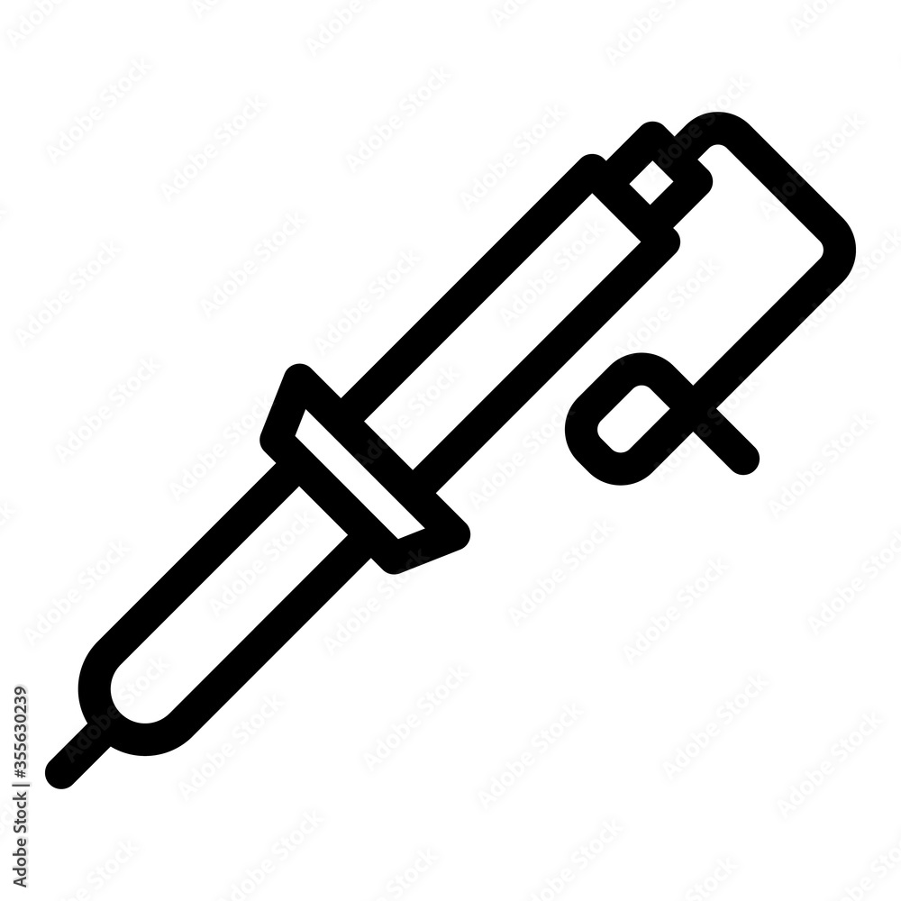 Home soldering icon. Outline home soldering vector icon for web design isolated on white background Home soldering icon. Outline home soldering vector icon for web design isolated on white background