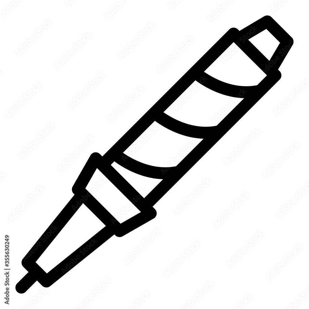 Metal soldering icon. Outline metal soldering vector icon for web design isolated on white background Metal soldering icon. Outline metal soldering vector icon for web design isolated on white background