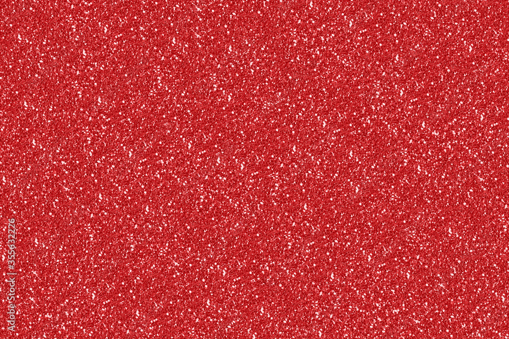 Red glitter texture christmas abstract background. Background and wallpaper.