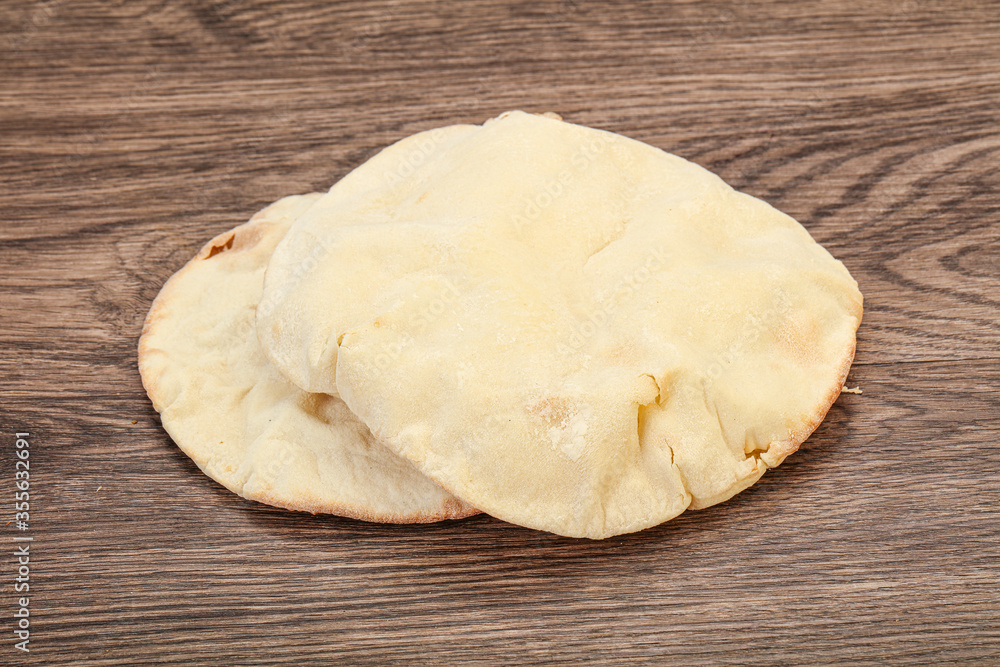 Traditional Pita bread for snack