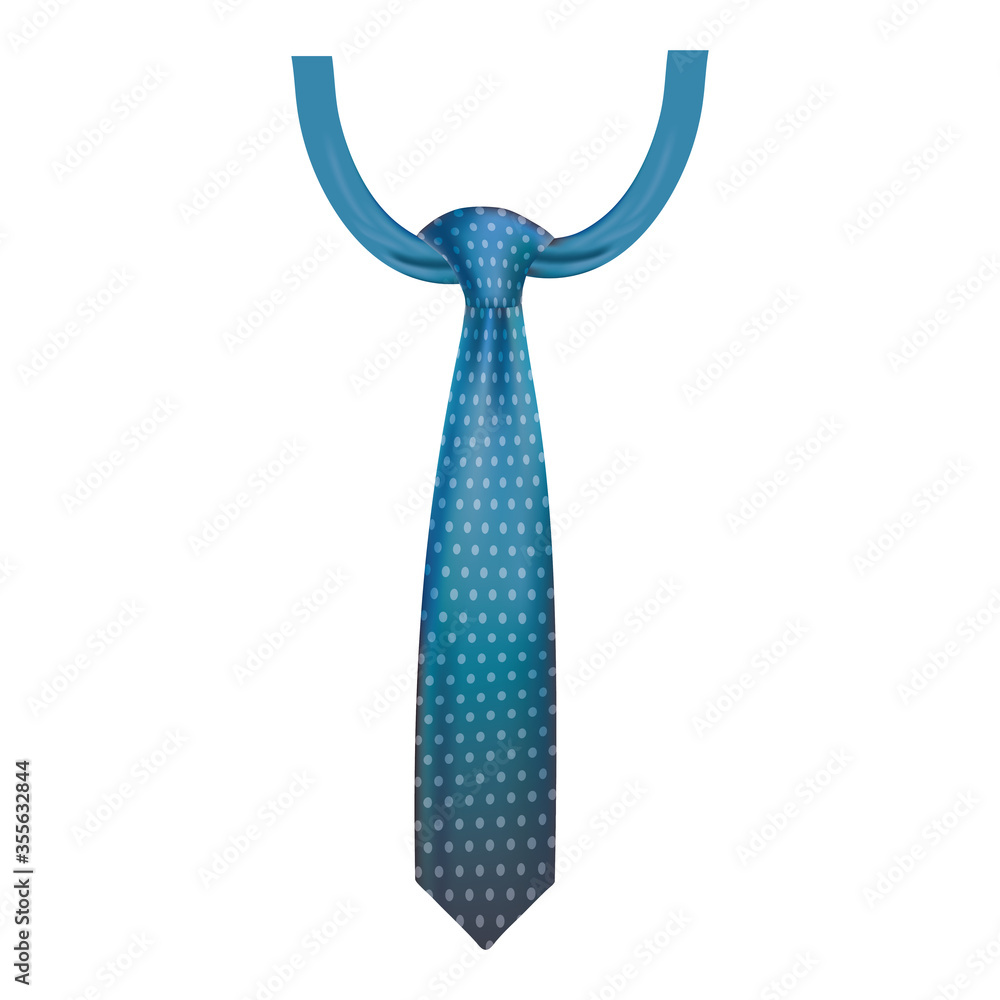 Isolated pointed necktie vector design Isolated pointed necktie vector design