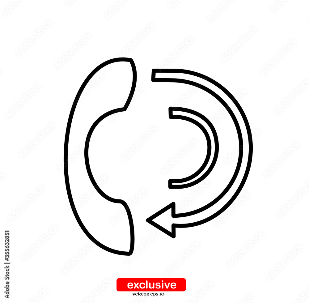 Telemarket icon.Flat design style vector illustration for graphic and web design. Telemarket icon.Flat design style vector illustration for graphic and web design.