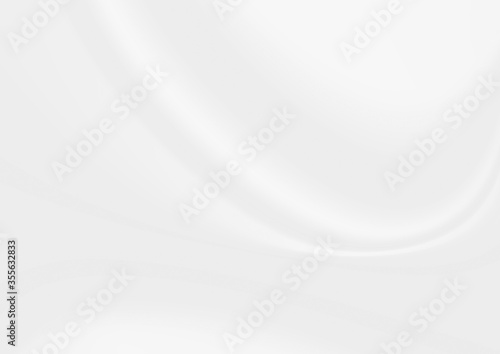 White Satin luxury cloth texture. Smooth elegant silk © natrot