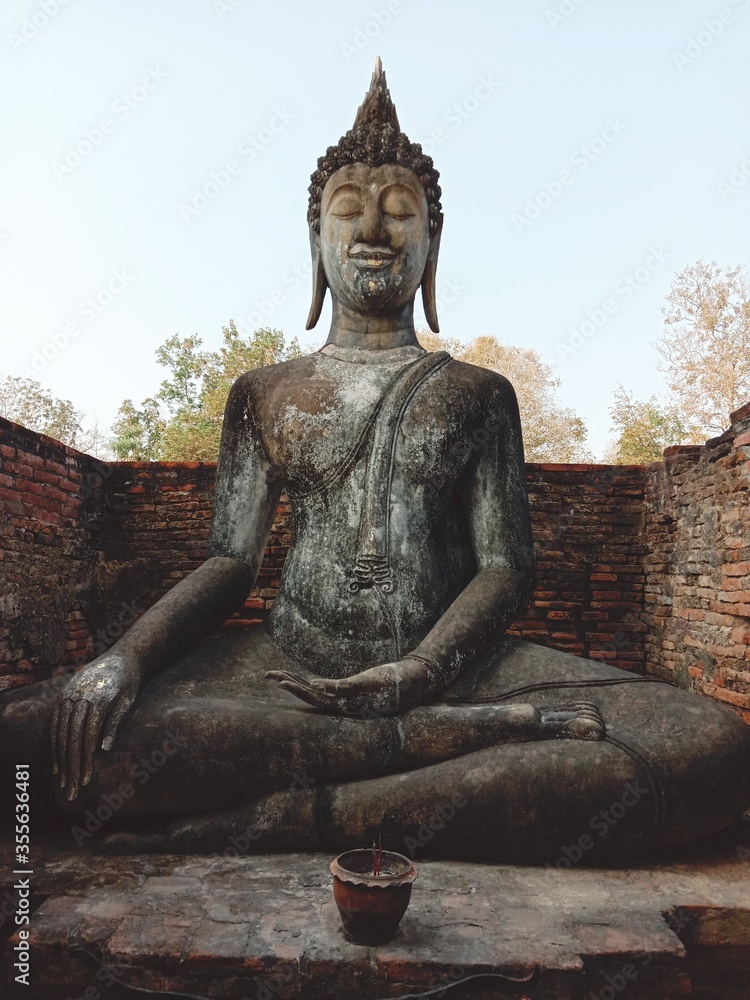 Obraz premium Old Thailand statue