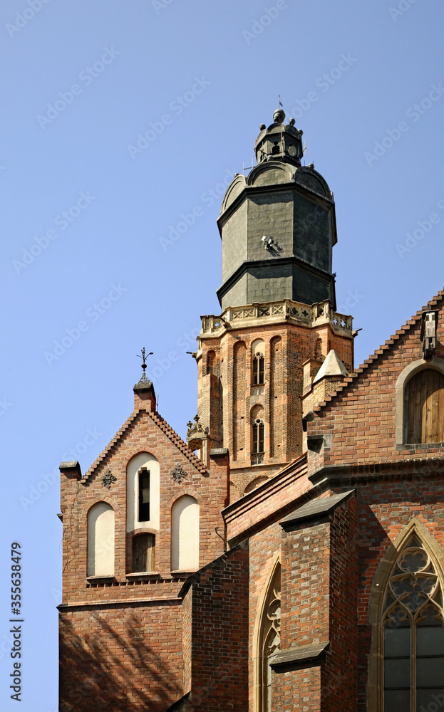 Church of St. Elisabeth in Wroclaw. Poland