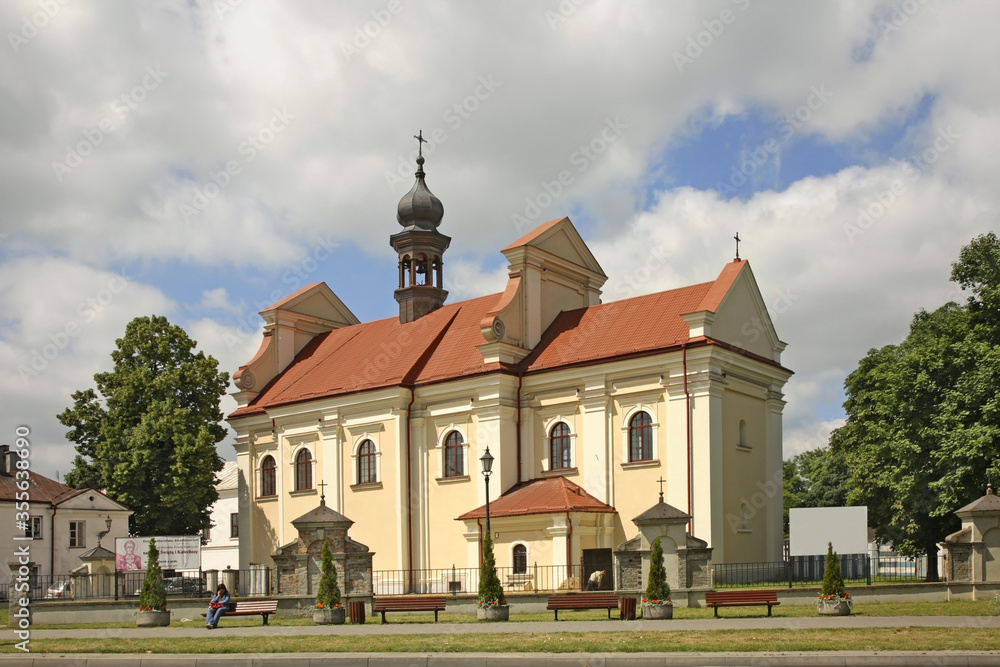 Church of St. Catherine in Zamosc. Poland