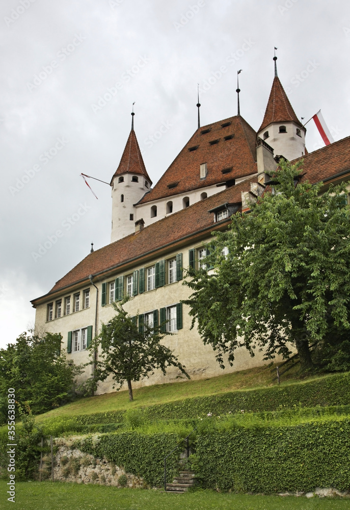 Thun Castle (Schloss Thun). Switzerland