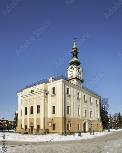 Old townhouse in Kezmarok. Slovakia