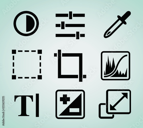 Photo editing software icon