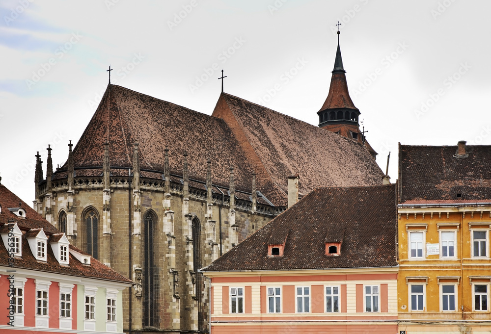 Black Church in Brasov. Romania