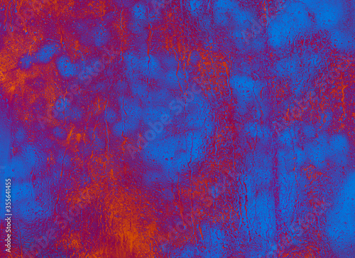 Saturated abstract background. Colorful art with copy space. Fabric texture