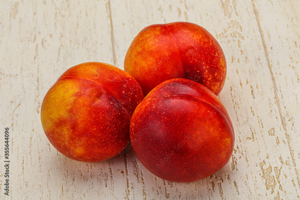 Ripe sweet tasty Nectarine fruit Ripe sweet tasty Nectarine fruit