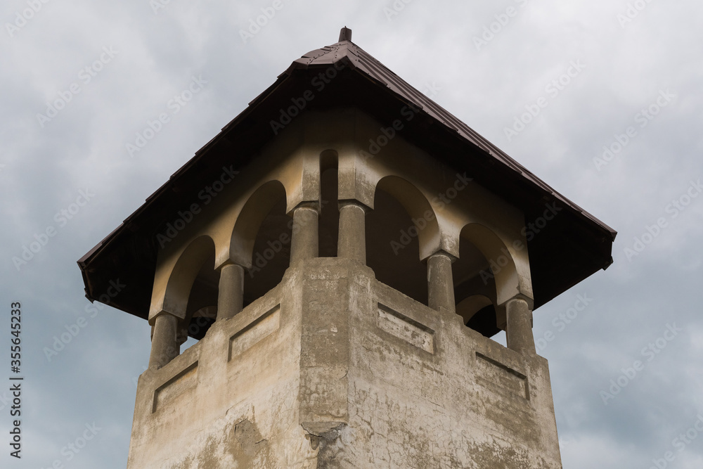 A Beautiful Tower-Like Structure Belonging to an Old Building