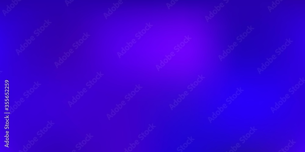 Fototapeta premium Dark Purple vector gradient blur backdrop.