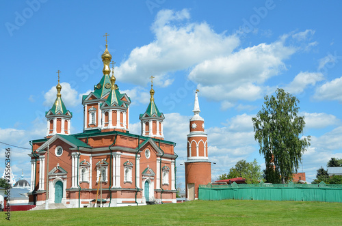 Kolomna. Russia, ancient Brusensky monastery