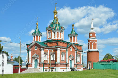 Kolomna, Brusensky monastery in summer. Russia