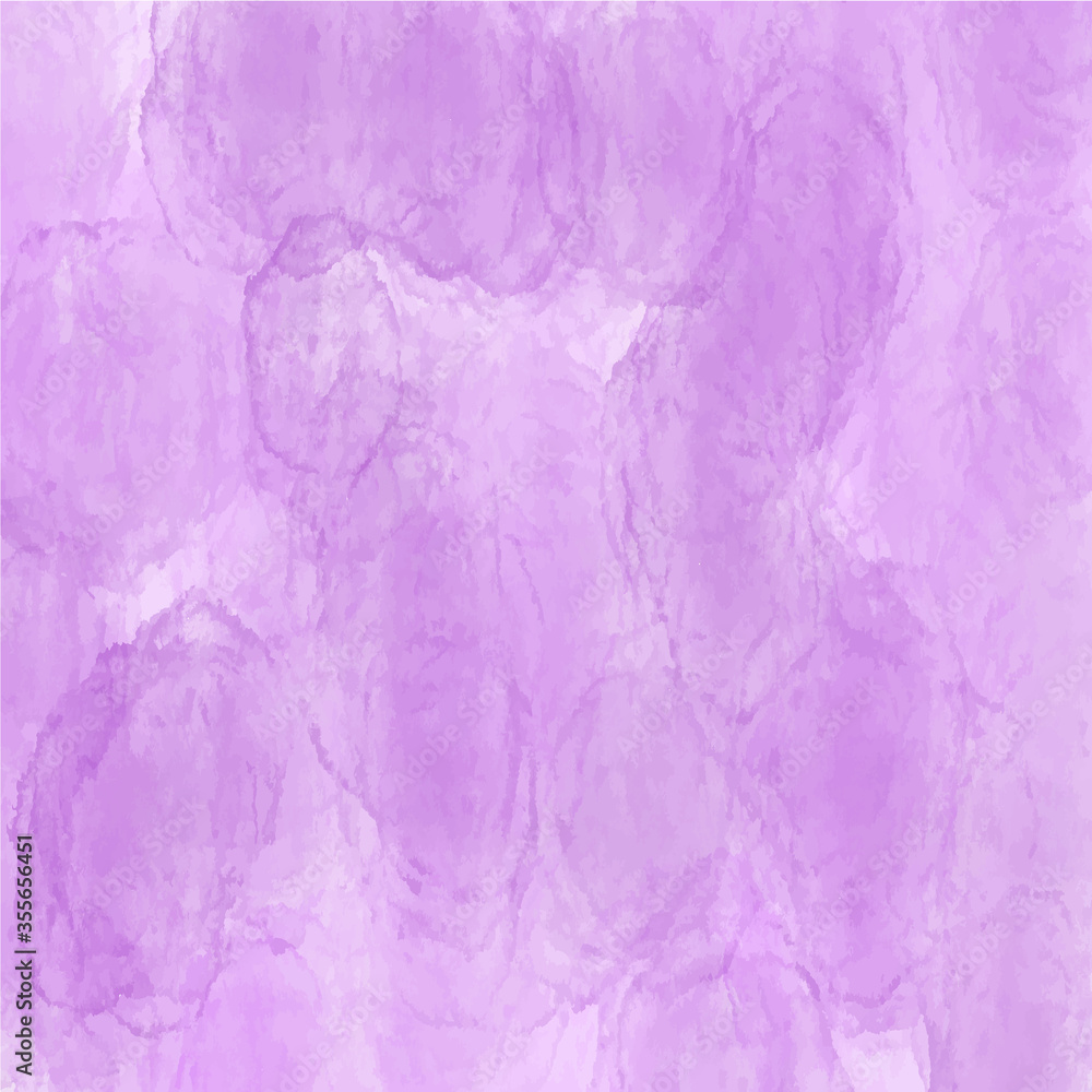 Fototapeta premium Watercolor vector background. Purple watercolor textured wallpaper to graphic work