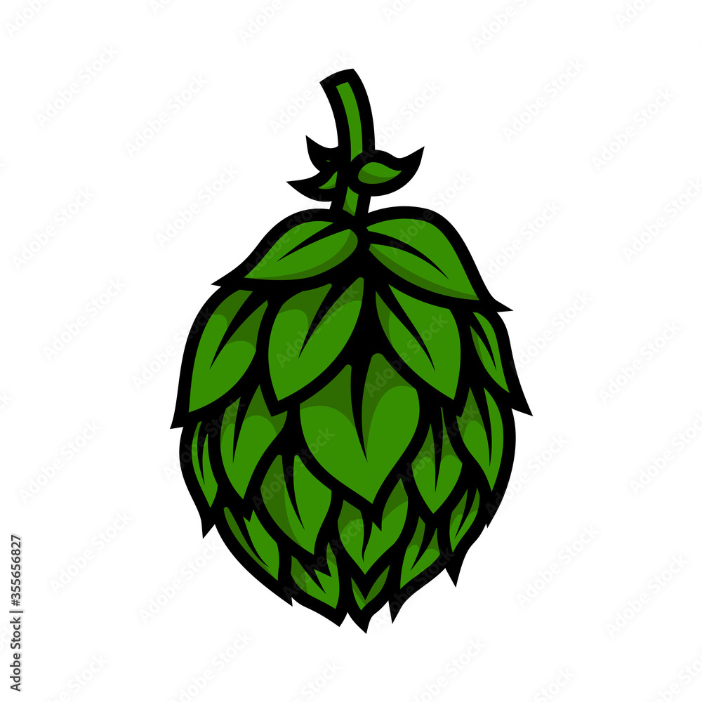 illustration of beer hop in engraving style. Design element for poster, label, sign, emblem, menu. illustration of beer hop in engraving style. Design element for poster, label, sign, emblem, menu.