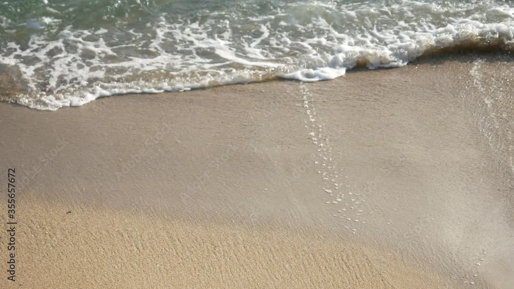 sea wave water hit sand beach background for texture sea wave water hit sand beach background for texture