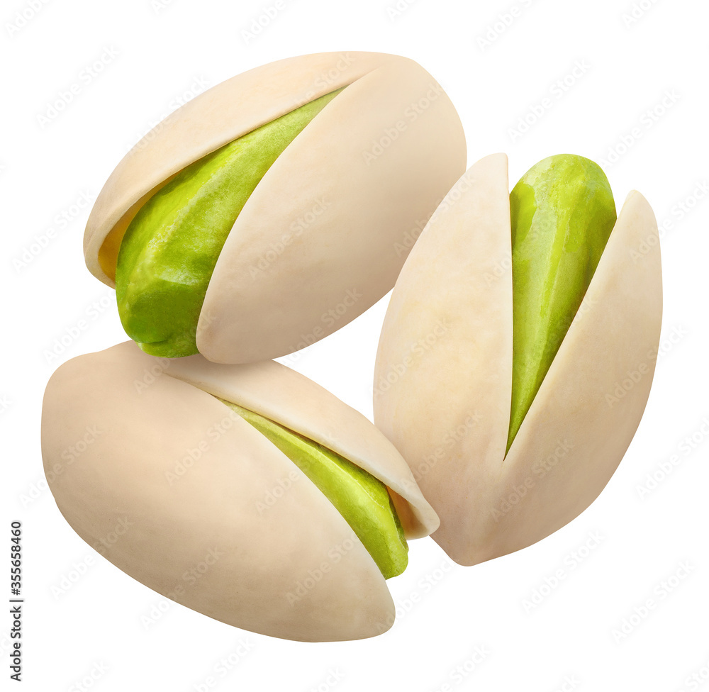 custom made wallpaper toronto digitalClose-up of delicious pistachios, isolated on white background