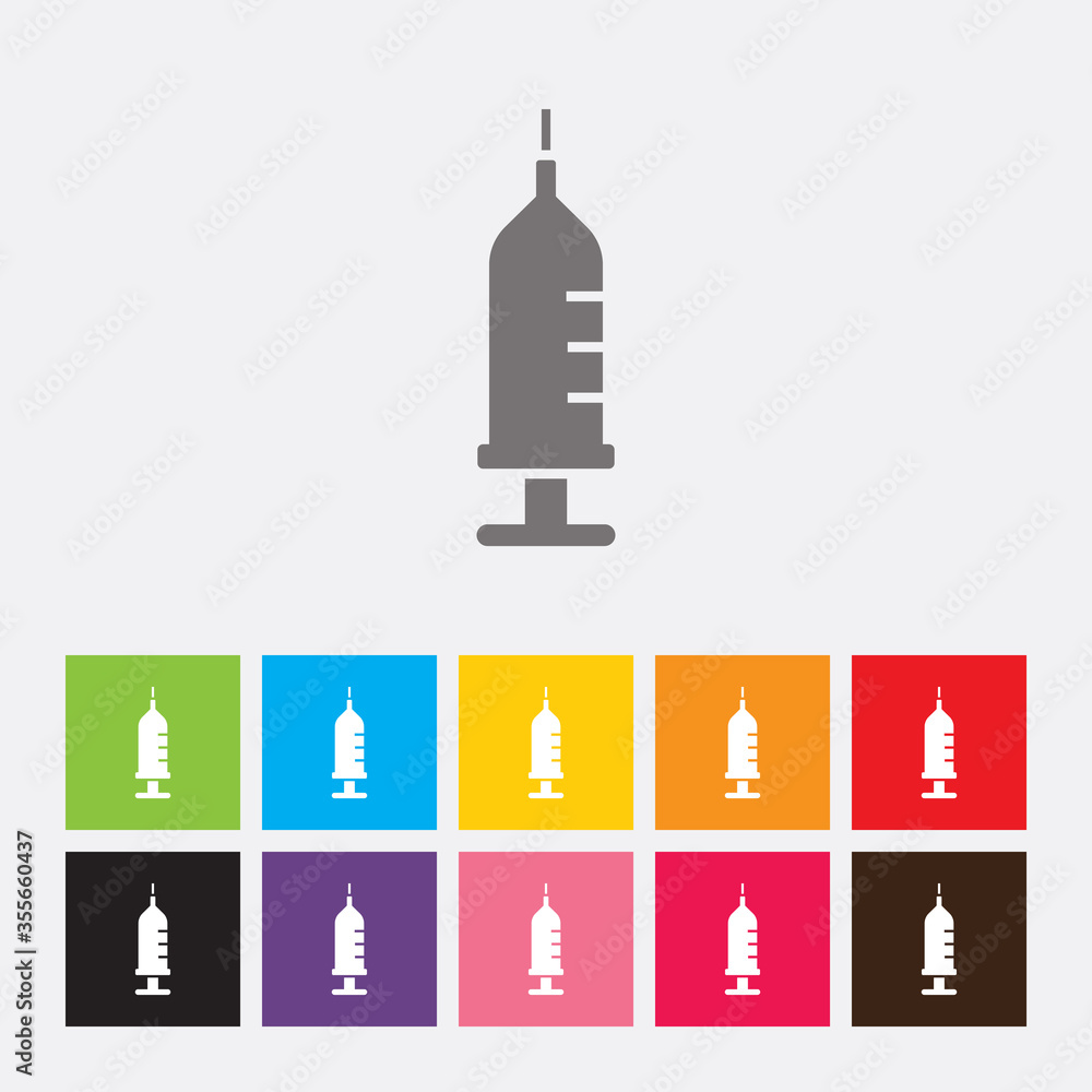 Syringe icon Syringe icon