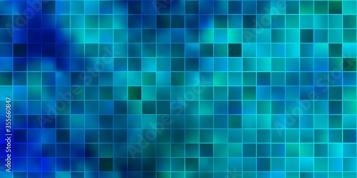 Light BLUE vector texture in rectangular style.