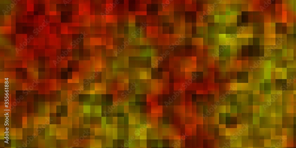 Light Orange vector texture in rectangular style. Light Orange vector texture in rectangular style.