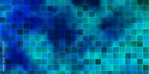 Light BLUE vector texture in rectangular style.