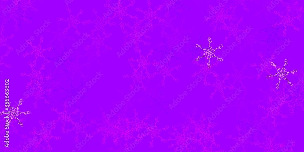 Light Purple vector pattern with curved lines. Light Purple vector pattern with curved lines.