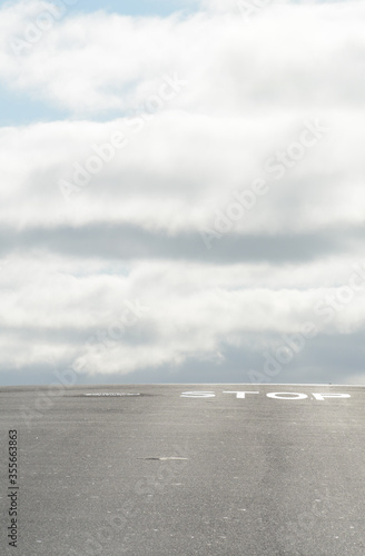 San Francisco California USA - August 17, 2019: View from Potrero Hill on the crossing of Texas street and 19th street photo