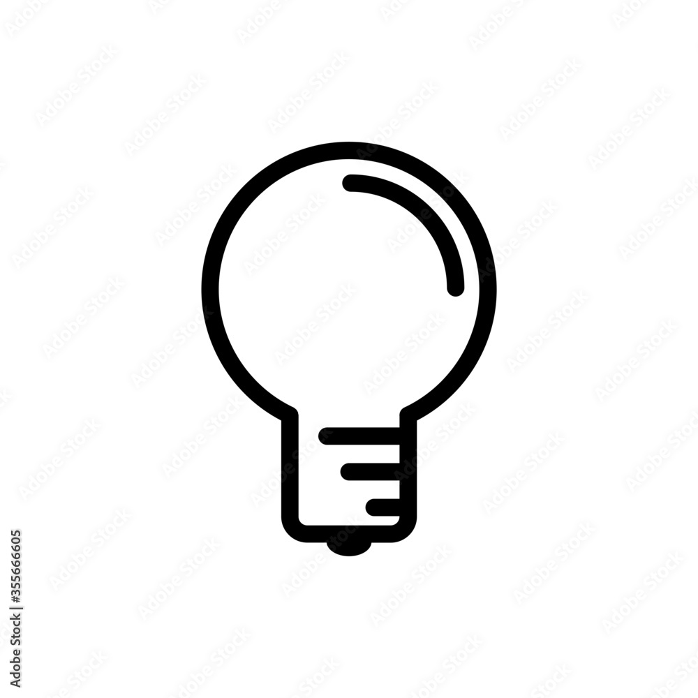 Idea lamp icon Idea lamp icon