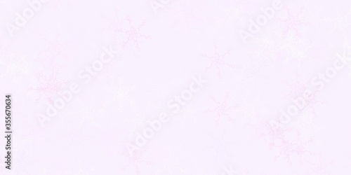 Light Purple vector template with curves.