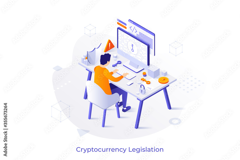 Vector Isometric Concept Vector Isometric Concept