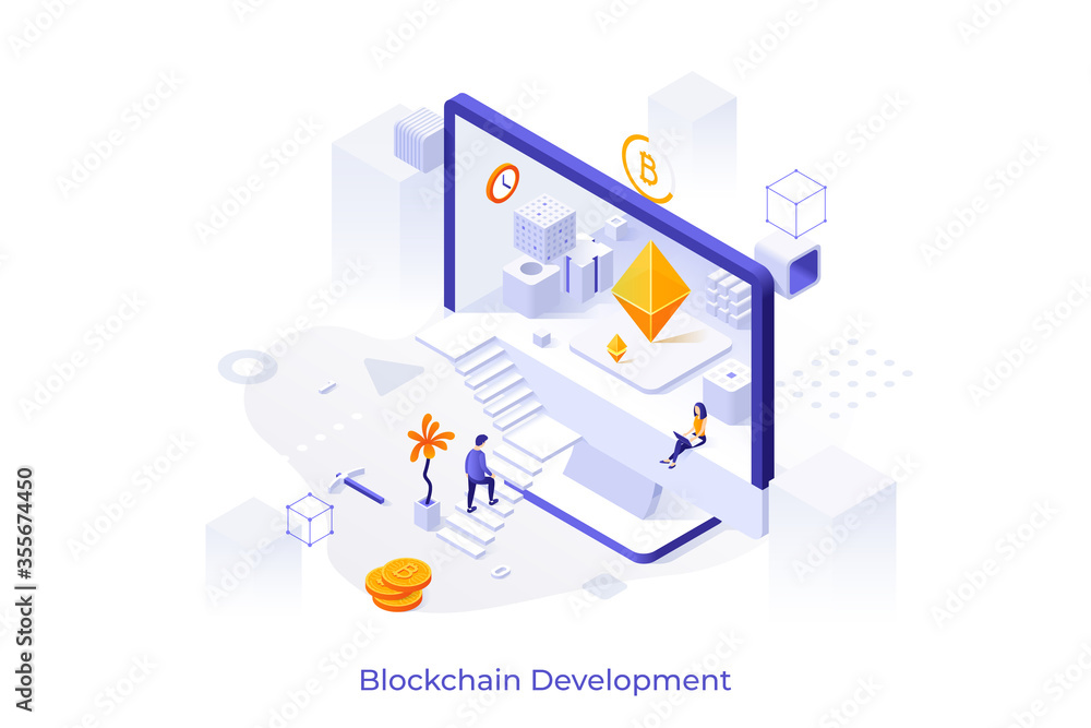Vector Isometric Concept Vector Isometric Concept