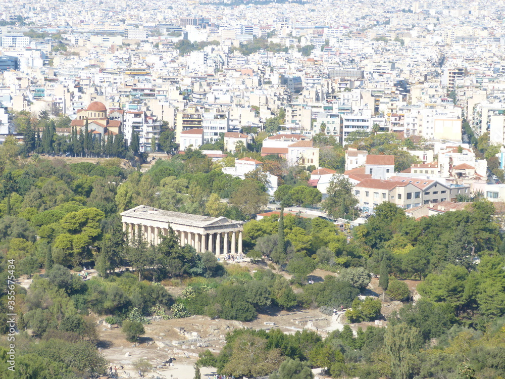 Fototapeta premium Temple en Grèce