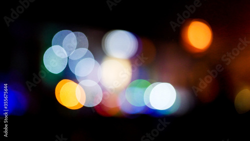 Abstract color blur texture background. Select focus blurred background  © Ilallali