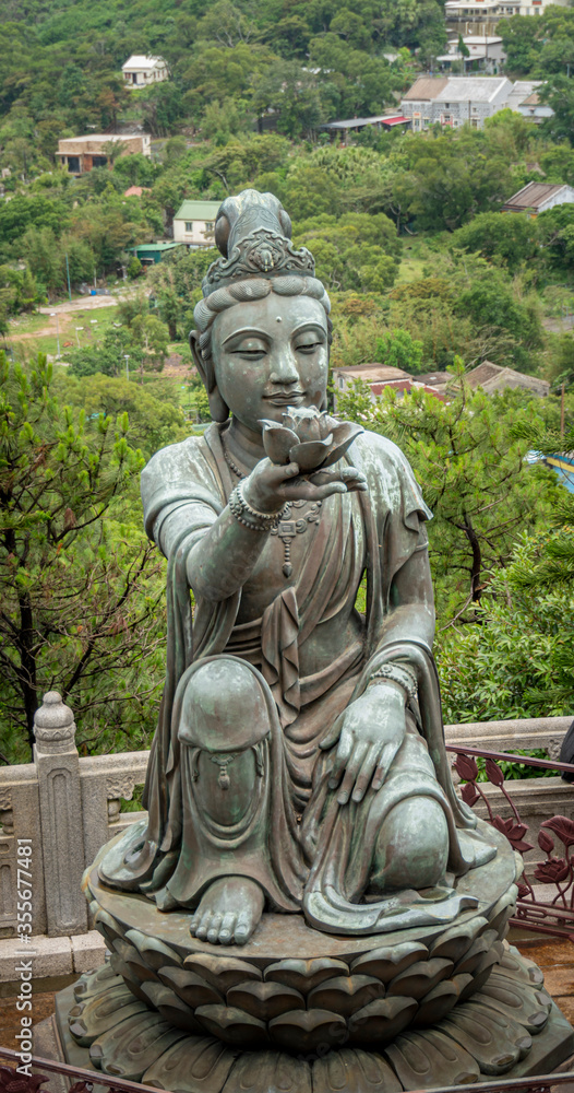 Buddhist Statue, Hong Kong