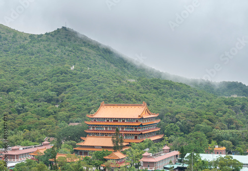 Po Lin Monastery, Ngong Ping Village, Lantau, Hong Kong