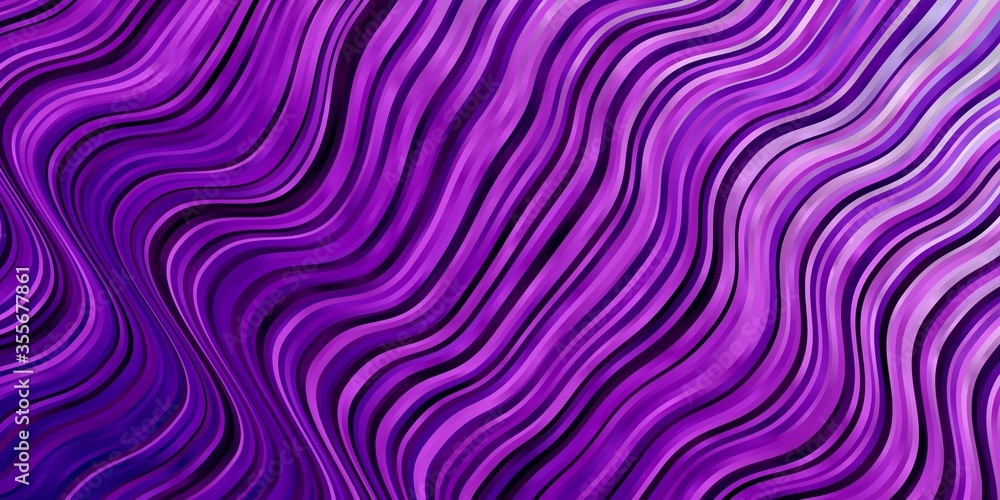 Light Purple vector layout with wry lines. Gradient illustration in simple style with bows. Pattern for websites, landing pages. Light Purple vector layout with wry lines. Gradient illustration in simple style with bows. Pattern for websites, landing pages.