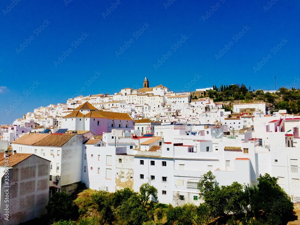 Pueblos Blanco Andalusien