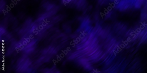 Dark Purple vector texture with circular arc. Colorful abstract illustration with gradient curves. Smart design for your promotions.