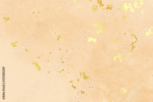 pastel color background with golden foil texture