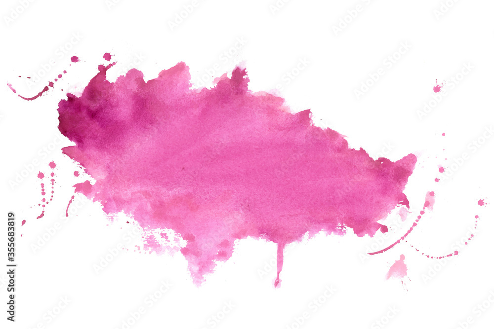 pink shade watercolor stain texture background design