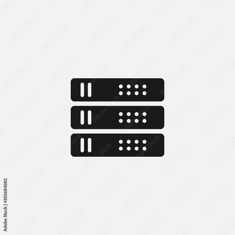 data server. vector Simple modern icon design illustration. data server. vector Simple modern icon design illustration.