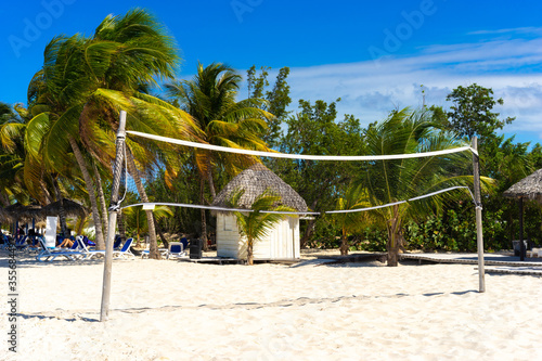 Cuba. Caribbean beach. A pl...