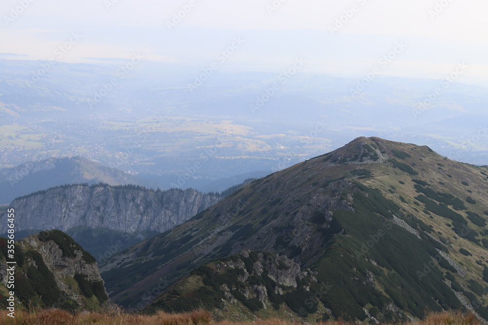 view from the top of mountain